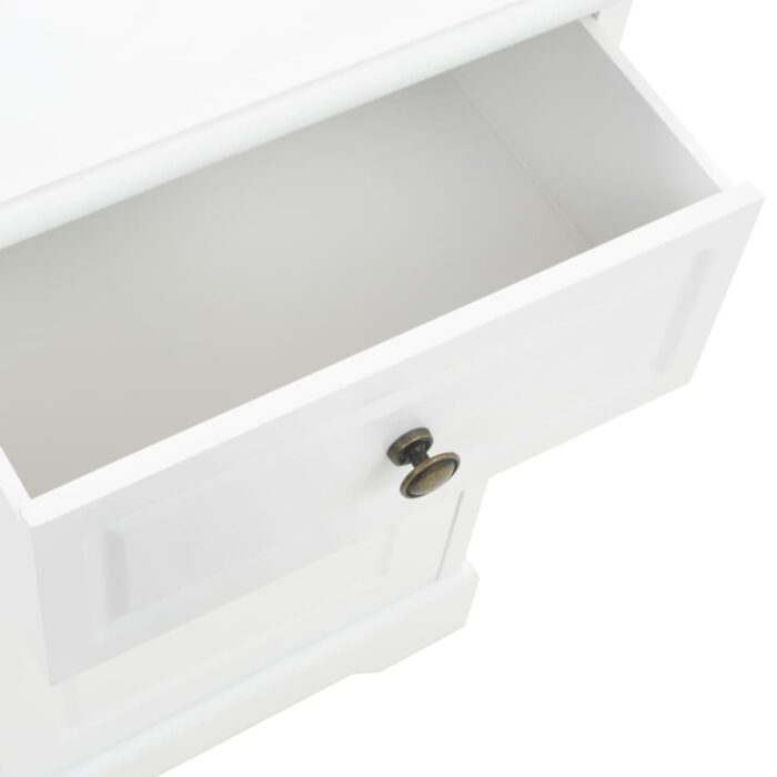 Table de chevet MDF et bois de pin 35x32x59 cm – Image 6