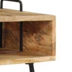 Table de chevet Bois de manguier massif 40 x 34 x 47 cm – Image 4