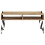Table basse Bois de manguier massif 100x60x45 cm – Image 3