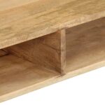 Table basse Bois de manguier massif 100x60x45 cm – Image 5