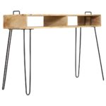 Table console Bois de manguier massif 115 x 35 x 76 cm – Image 2