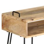 Table console Bois de manguier massif 115 x 35 x 76 cm – Image 3