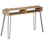 Table console Bois de manguier massif 115 x 35 x 76 cm – Image 7