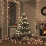 Guirlande lumineuse 400 LED 40 m 8 effets lumineux Blanc chaud