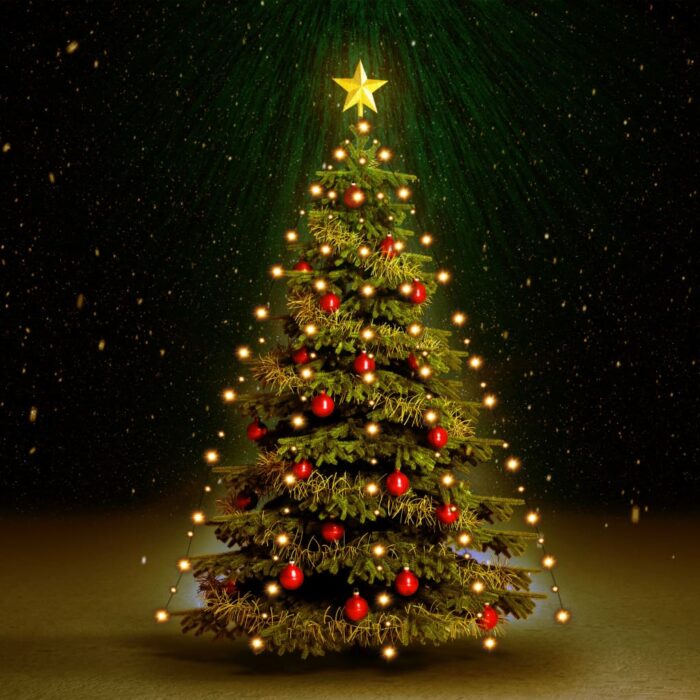 VXL8718475594864_m_en_hd_1.jpg Guirlande lumineuse d'arbre de Noël avec 180 LED 180 cm – Image 1
