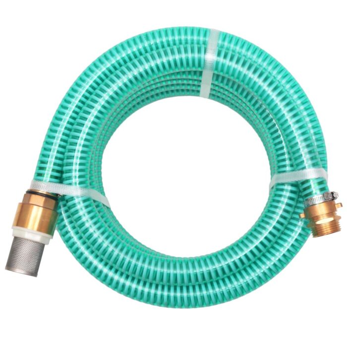 VXL8718475596158_a_en_hd_1.jpg Tuyau d'aspiration avec raccords en laiton 7 m 25 mm Vert – Image 1