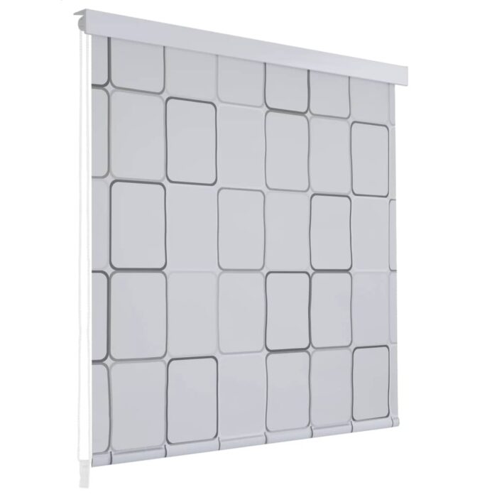 Store roulant de douche 80x240 cm Carré – Image 1