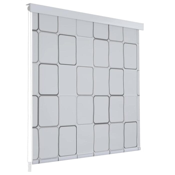 Store roulant de douche 140x240 cm Carré – Image 1
