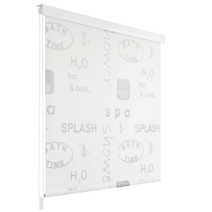 Store roulant de douche 120x240 cm Éclaboussures – Image 1