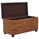 Ensemble de banc lot de 2 Jacinthe d'eau Marron – Image 11