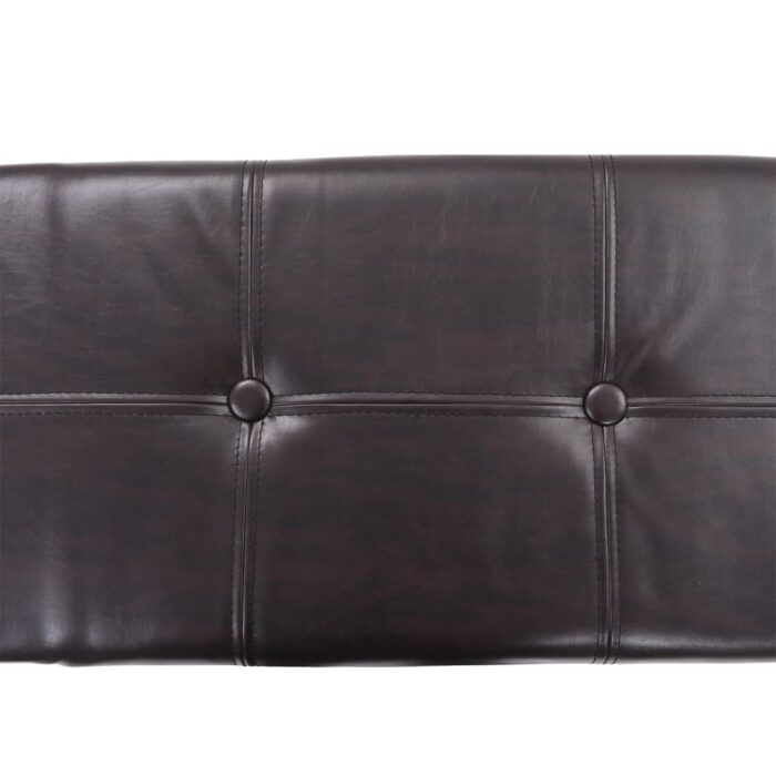 Ensemble de banc lot de 2 Jacinthe d'eau Marron – Image 12