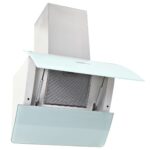 Hotte murale acier inoxydable 756 m³/h 60 cm blanc – Image 4