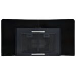 Hotte murale Acier inoxydable 756 m³/h 90 cm Noir – Image 6