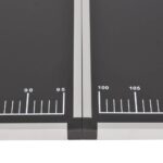 Table pliable de collage MDF et aluminium 200 x 60 x 78 cm – Image 5