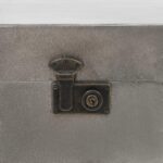 Table basse MDF et aluminium 102x51x47,5 cm – Image 2