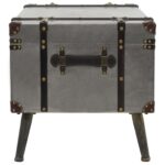 Table basse MDF et aluminium 102x51x47,5 cm – Image 4