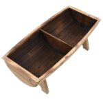 Banc de rangement Bois massif et tissu 103 x 51 x 44 cm – Image 4