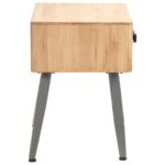 Table de chevet Bois de sapin massif 43 x 38 x 50 cm – Image 4