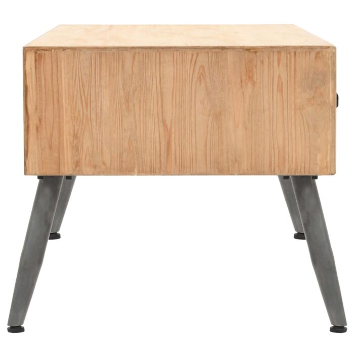 Table basse Bois massif de sapin 115x55x50 cm – Image 4