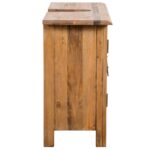 Meuble-lavabo de salle de bains pin massif 70x32x63 cm – Image 6