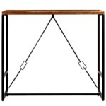 Table de bar Bois de récupération massif 120x60x106 cm – Image 2