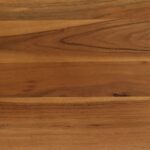 Table à manger Bois d'acacia massif et acier 75x75x76 cm – Image 4