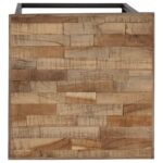 Ensemble de tables pour plante 3 pcs Teck recyclé – Image 8