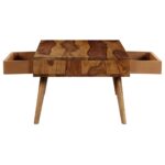 Table basse 110x50x35 cm Bois massif – Image 5
