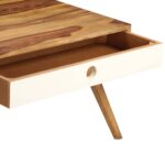 Table basse 110x50x35 cm Bois massif – Image 6