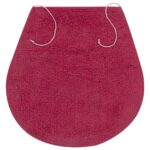 Jeu de tapis de salle de bain 3 pcs Tissu Fushsia – Image 4