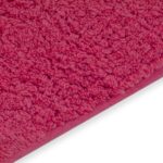 Tapis de salle de bain 2 pcs Tissu Fuchsia – Image 4