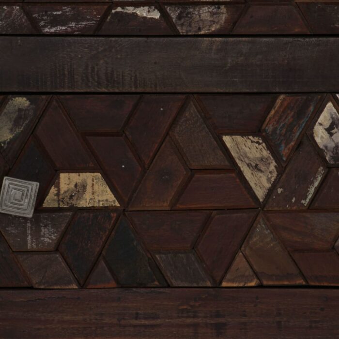 Table de chevet Bois de récupération solide 40 x 30 x 50 cm – Image 2