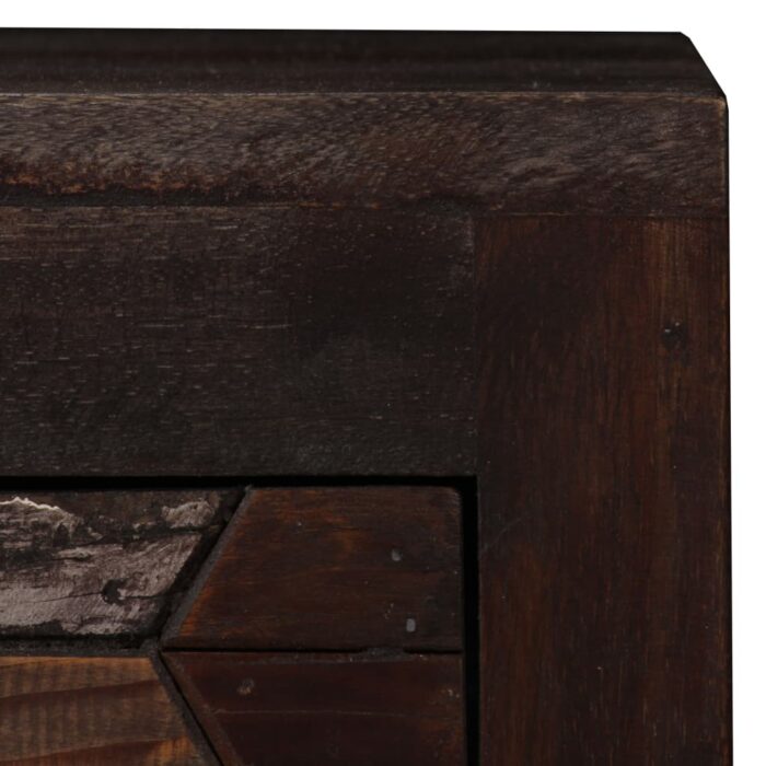 Table de chevet Bois de récupération solide 40 x 30 x 50 cm – Image 6