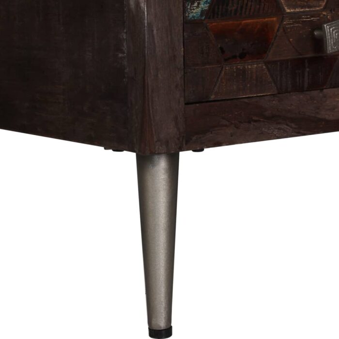 Table basse Bois de récupération solide 100x60x35 cm – Image 5