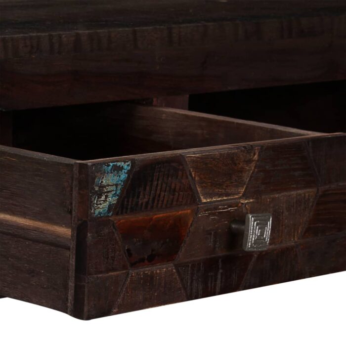 Table basse Bois de récupération solide 100x60x35 cm – Image 6
