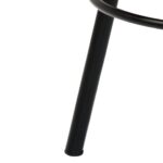 Chaises de bar lot de 4 bois de manguier solide – Image 6