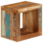 Tabouret 40x30x40 cm Bois de récupération solide – Image 12