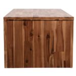 Table basse Bois d'acacia massif 90x50x37,5 cm – Image 2