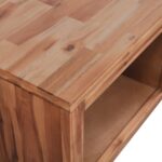Table basse Bois d'acacia massif 90x50x37,5 cm – Image 5
