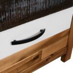 Table basse Bois d'acacia massif 90x50x37,5 cm – Image 6