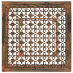 Set de supports de plantes 3 pcs Style vintage Métal rouillé – Image 4