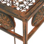 Set de supports de plantes 3 pcs Style vintage Métal rouillé – Image 5
