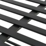 Banc Style vintage Métal 83 x 42 x 55 cm Noir – Image 5