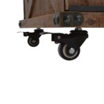 Table basse Bois de sapin massif 91x51x38 cm Marron – Image 9