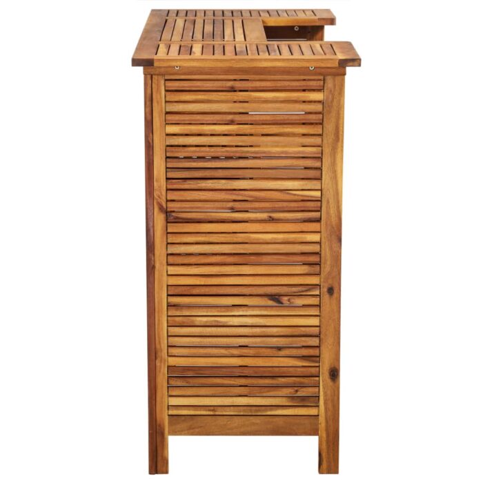 Table de bar 110 x 50 x 105 cm Bois d'acacia massif – Image 5