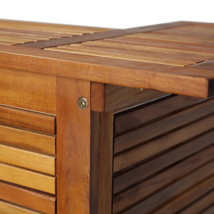 Table de bar 110 x 50 x 105 cm Bois d'acacia massif – Image 7