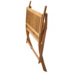 Banc de jardin 120 cm Bois d'acacia solide – Image 2