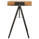 Table à écrire Bois de manguier massif 118 x 50 x 75 cm – Image 3