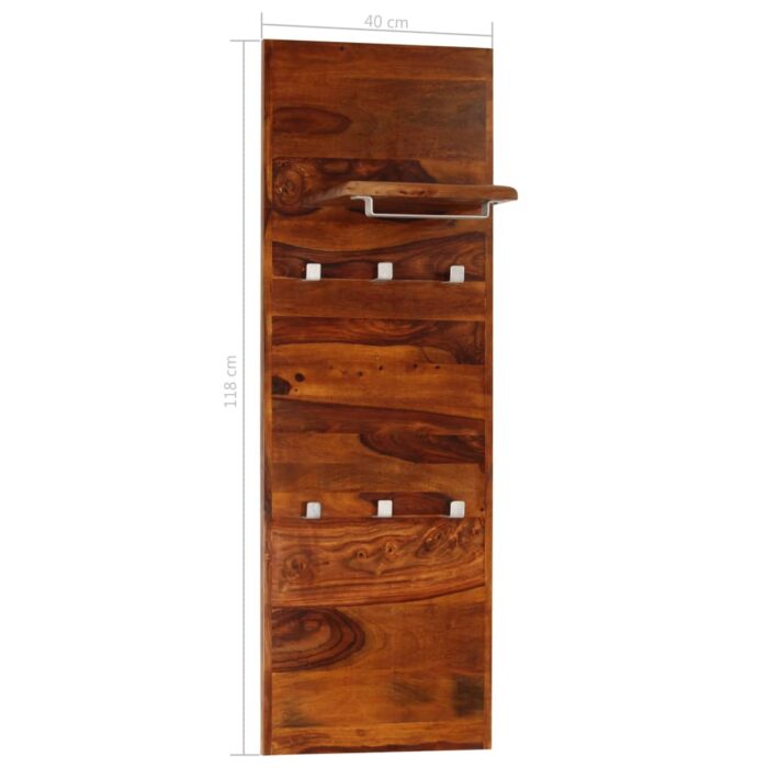 Portemanteau Bois solide de Sesham 118 x 40 cm – Image 4