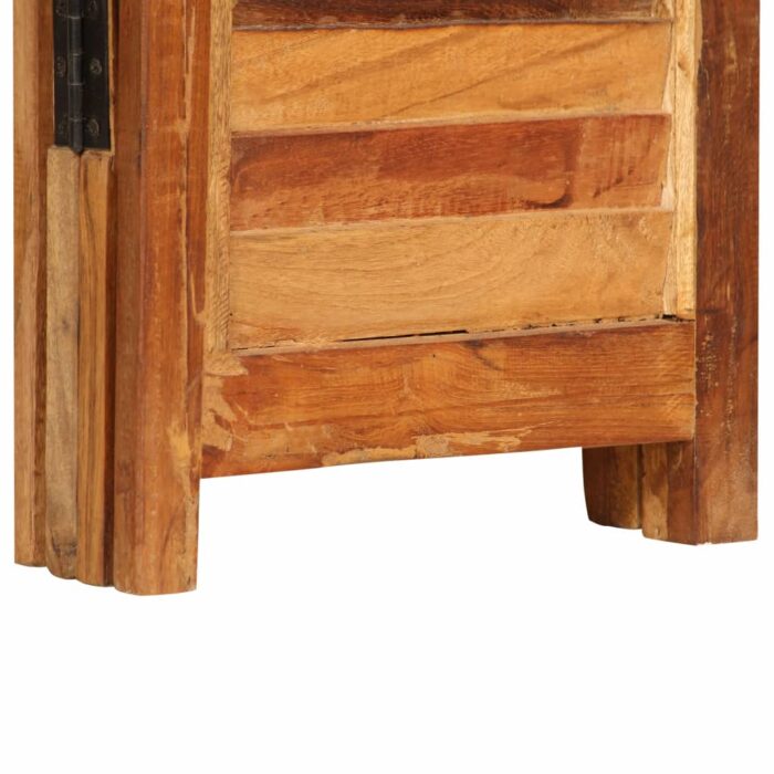 Cloison de séparation Bois de récupération massif 170 cm – Image 7